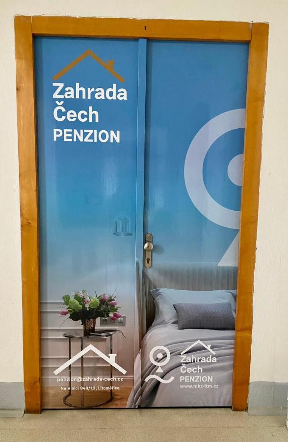Penzion Zahrada Čech Litoměřice Bagian luar foto