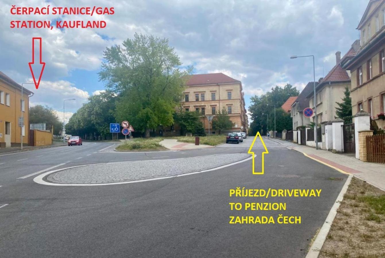 Penzion Zahrada Čech Litoměřice Bagian luar foto