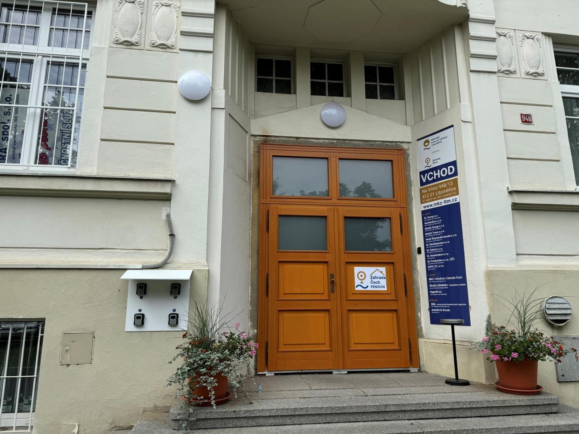 Penzion Zahrada Čech Litoměřice Bagian luar foto